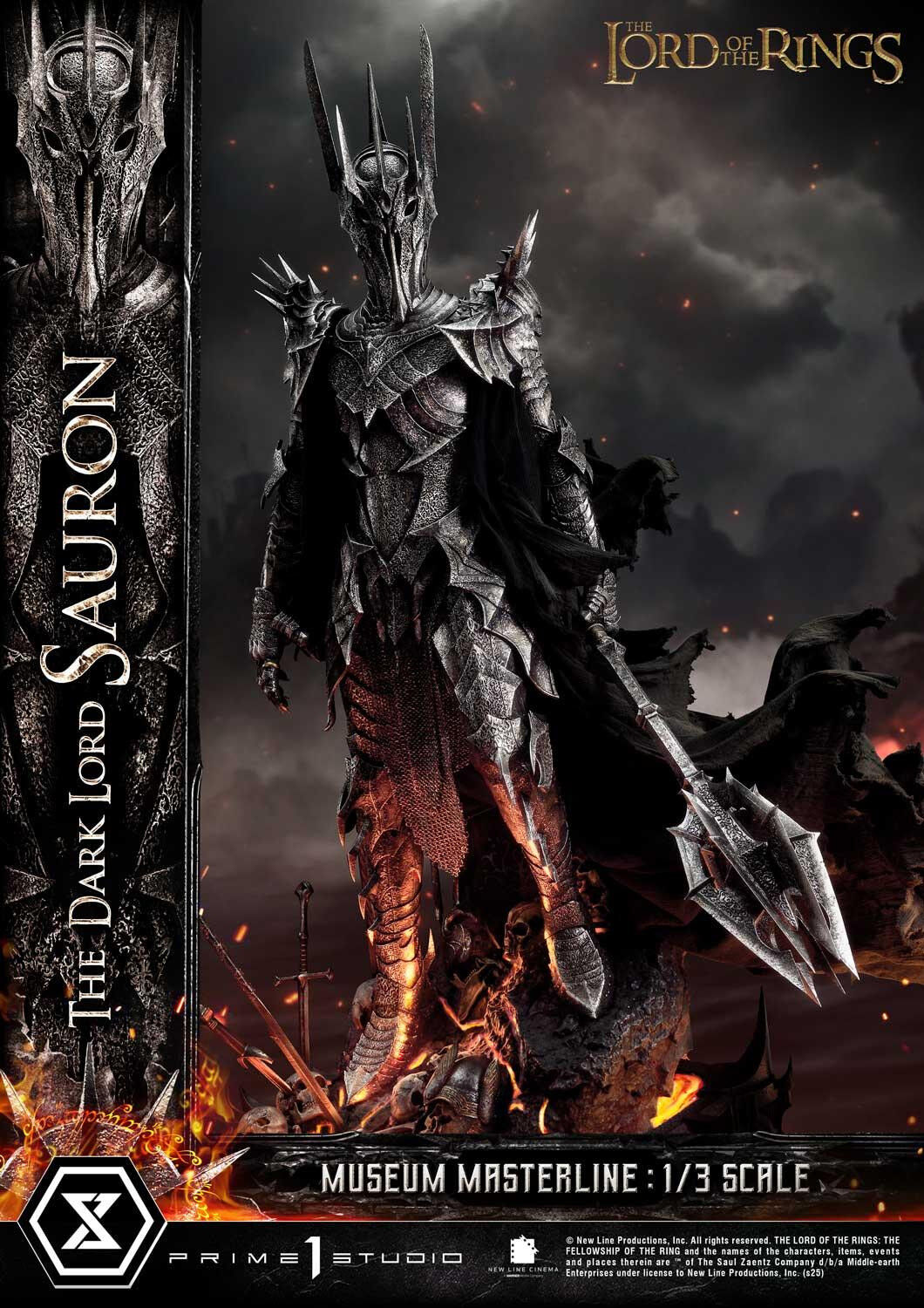 The Lord of the Rings: The Fellowship of the Ring - Sauron - Museum Masterline Series (MMLOTR-01) - 1/3 (Prime 1 Studio) photo 38