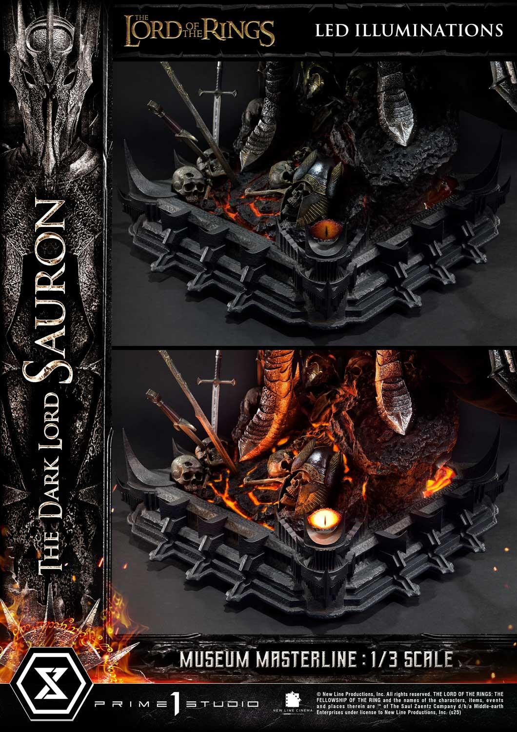 The Lord of the Rings: The Fellowship of the Ring - Sauron - Museum Masterline Series (MMLOTR-01) - 1/3 (Prime 1 Studio) photo 41