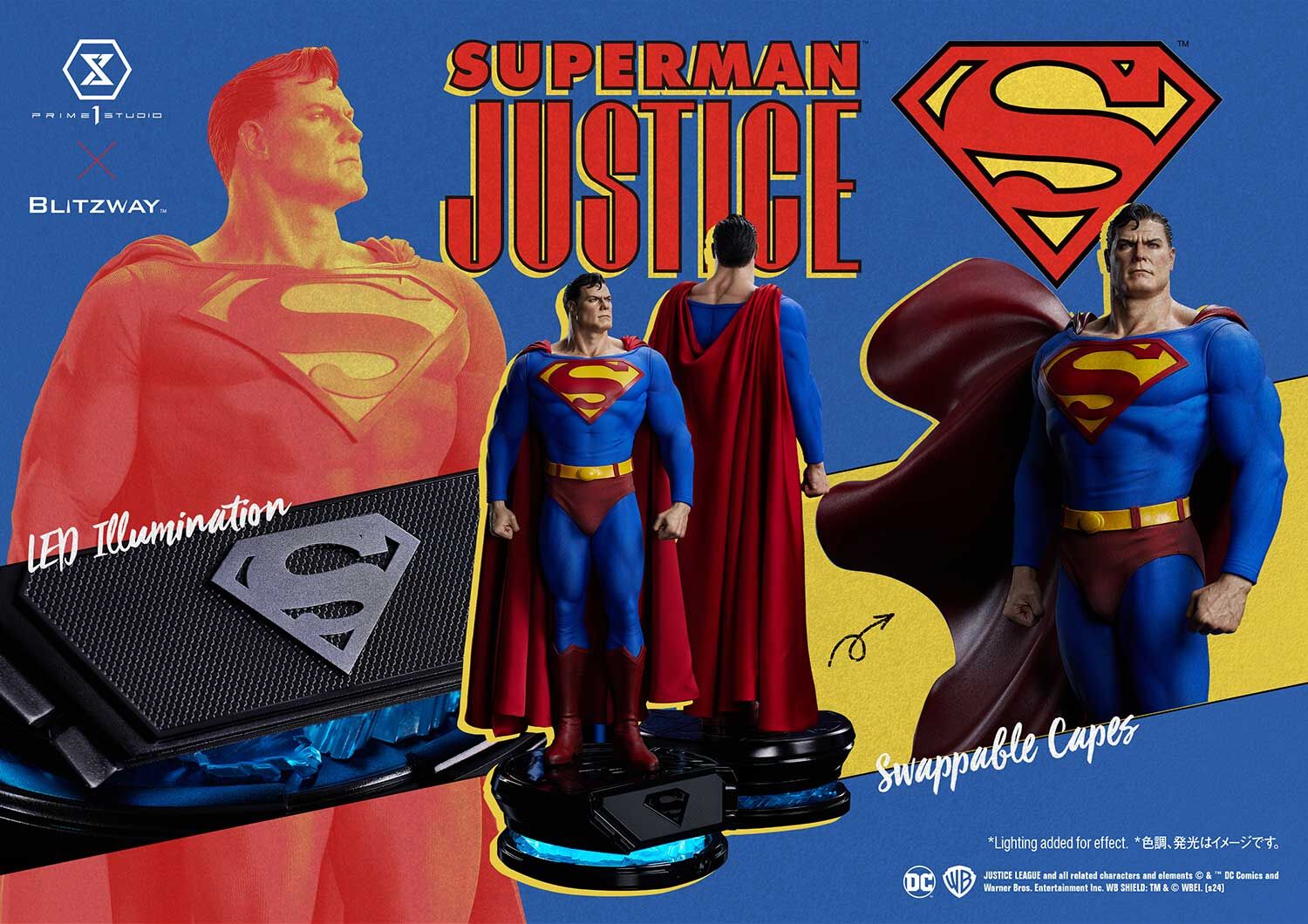 Justice - Superman - Premium Masterline (PMJS-01) - 1/4 (Blitzway, Prime 1 Studio) photo 27