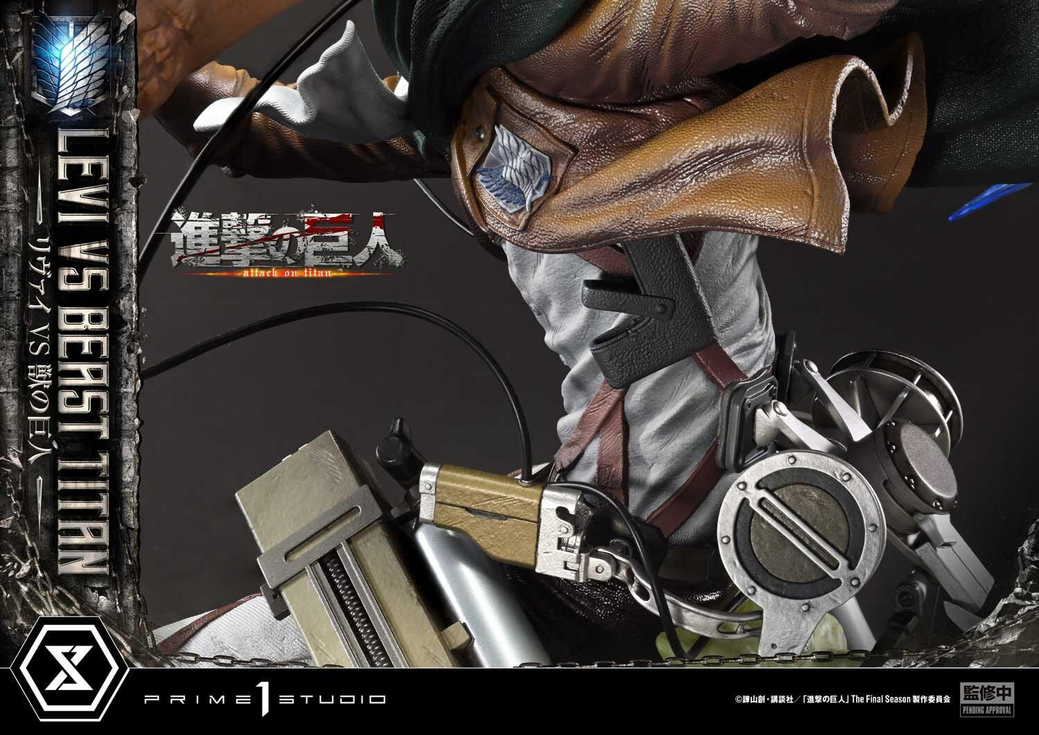 Shingeki no Kyojin - Kemono no Kyojin - Levi - Ultimate Premium Masterline (UPMAOT-02) - 1/4 (Prime 1 Studio) photo 28