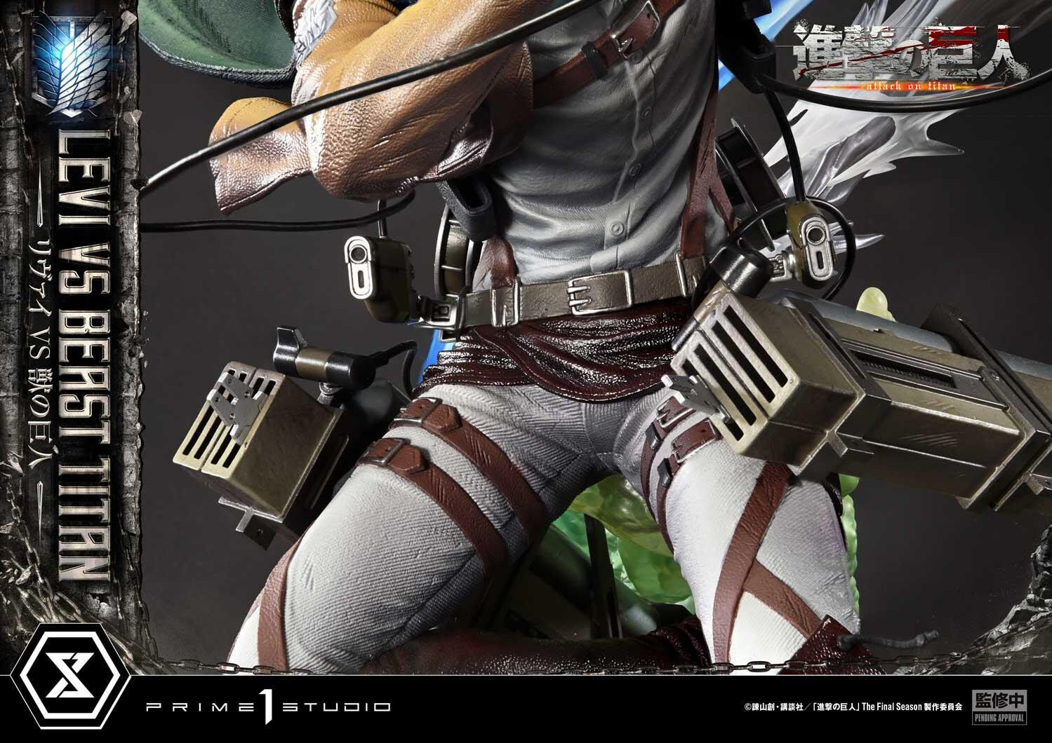 Shingeki no Kyojin - Kemono no Kyojin - Levi - Ultimate Premium Masterline (UPMAOT-02) - 1/4 (Prime 1 Studio) photo 52