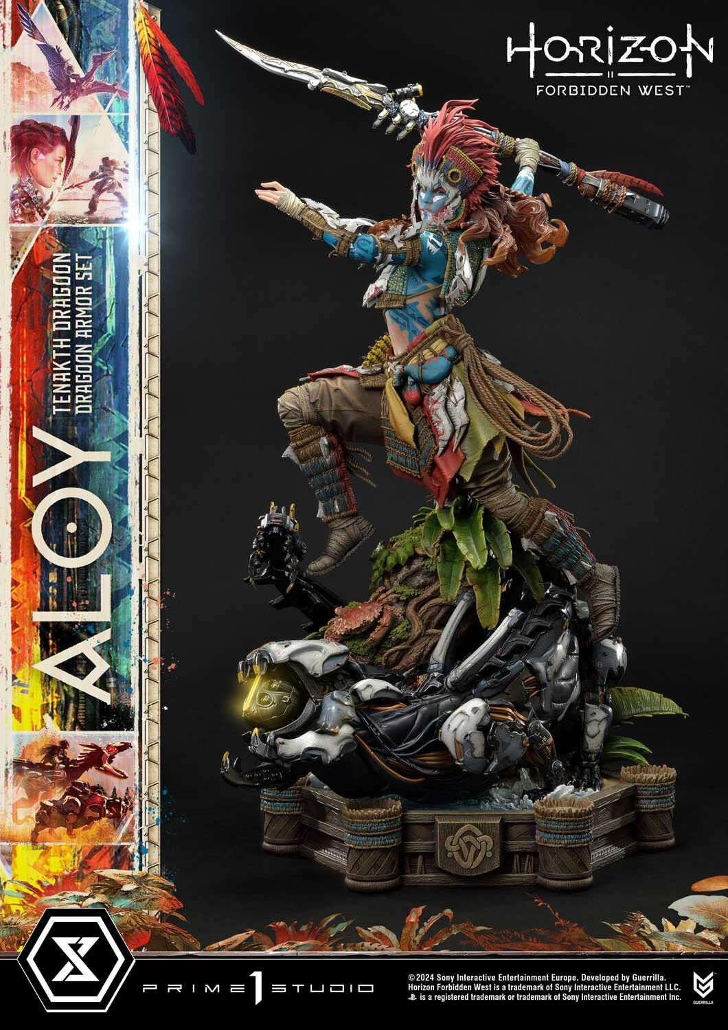 Horizon Forbidden West - Aloy - Burrower - Ultimate Premium Masterline  (UPMHFW-02) - 1/4 - Tenakth Dragoon Armor Set (Prime 1 Studio) photo 47