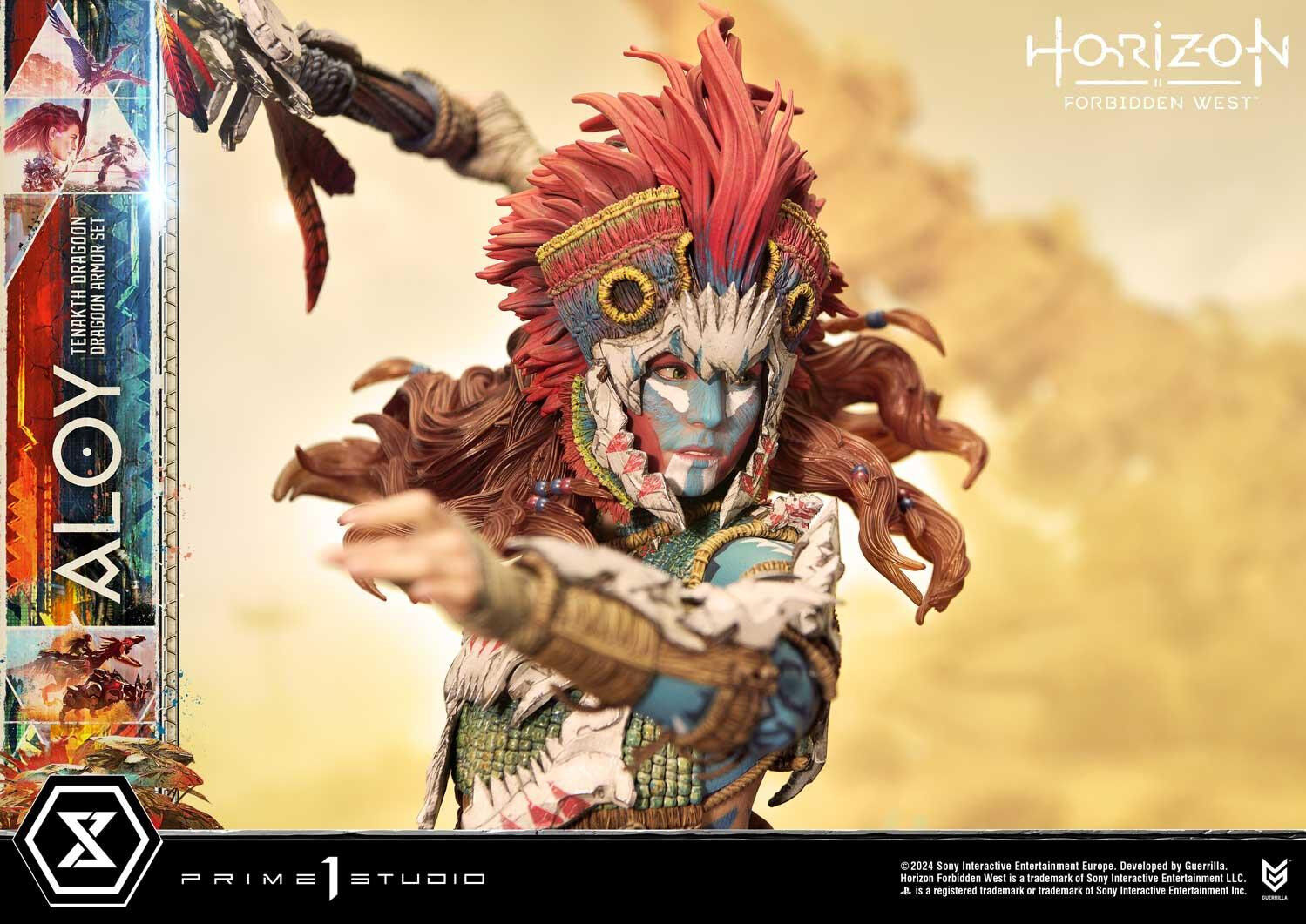 Horizon Forbidden West - Aloy - Burrower - Ultimate Premium Masterline  (UPMHFW-02) - 1/4 - Tenakth Dragoon Armor Set (Prime 1 Studio) photo 55