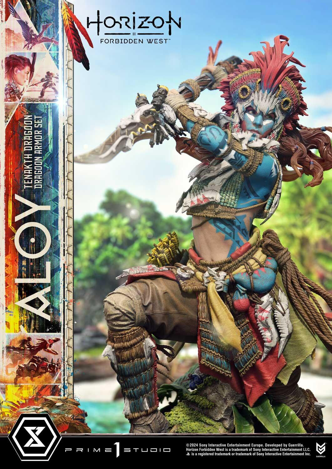 Horizon Forbidden West - Aloy - Burrower - Ultimate Premium Masterline  (UPMHFW-02) - 1/4 - Tenakth Dragoon Armor Set (Prime 1 Studio) photo 56