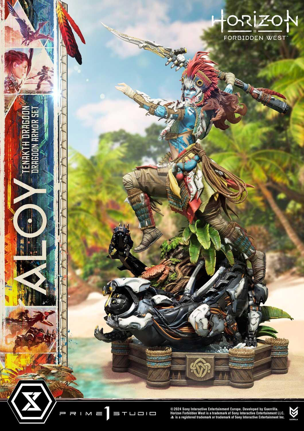 Horizon Forbidden West - Aloy - Burrower - Ultimate Premium Masterline  (UPMHFW-02) - 1/4 - Tenakth Dragoon Armor Set (Prime 1 Studio) photo 57