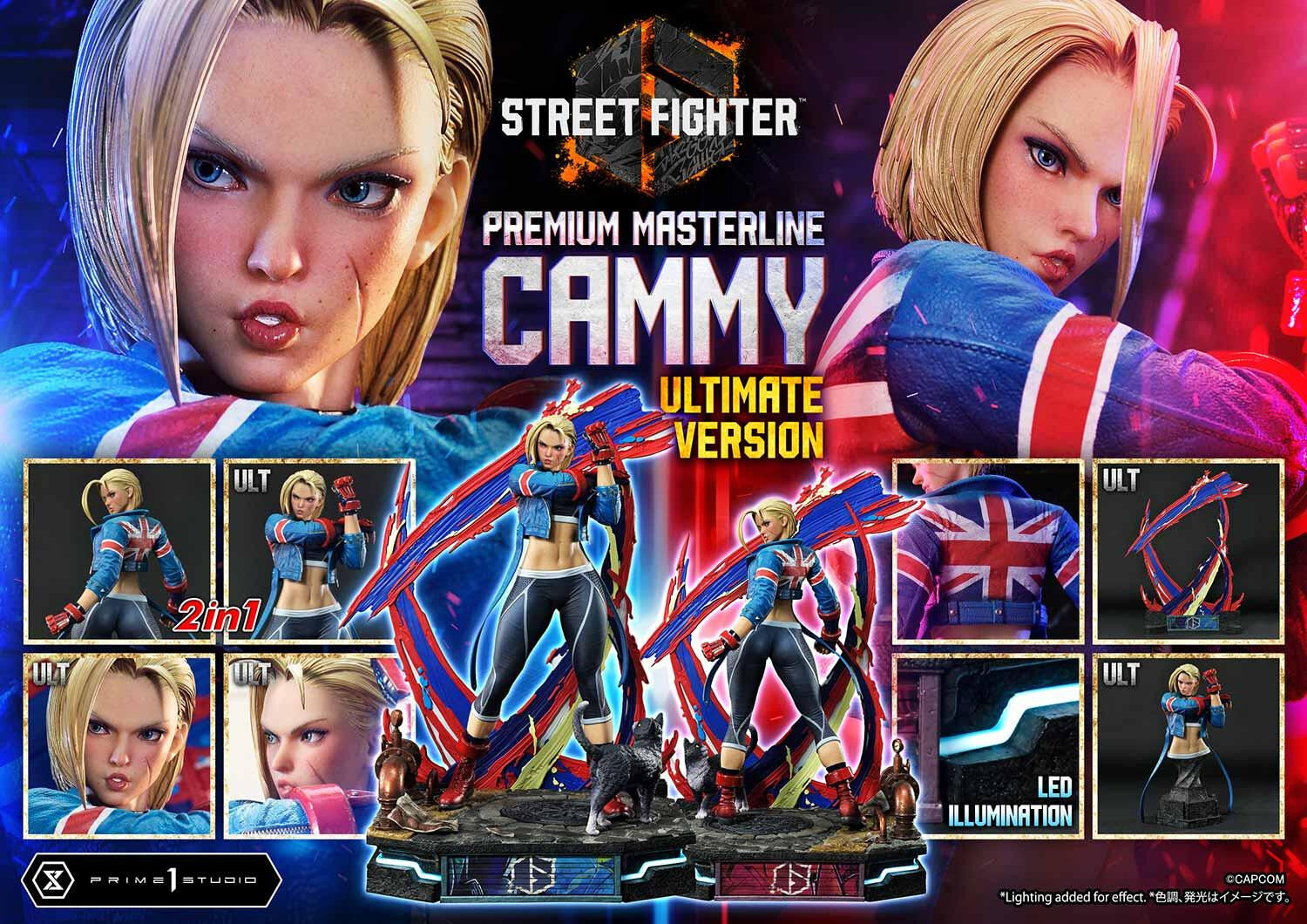 Street Fighter 6 - Cammy - Premium Masterline  (PMSF6-01UTS) - 1/4 - Ultimate Bonus Version (Prime 1 Studio) photo 69