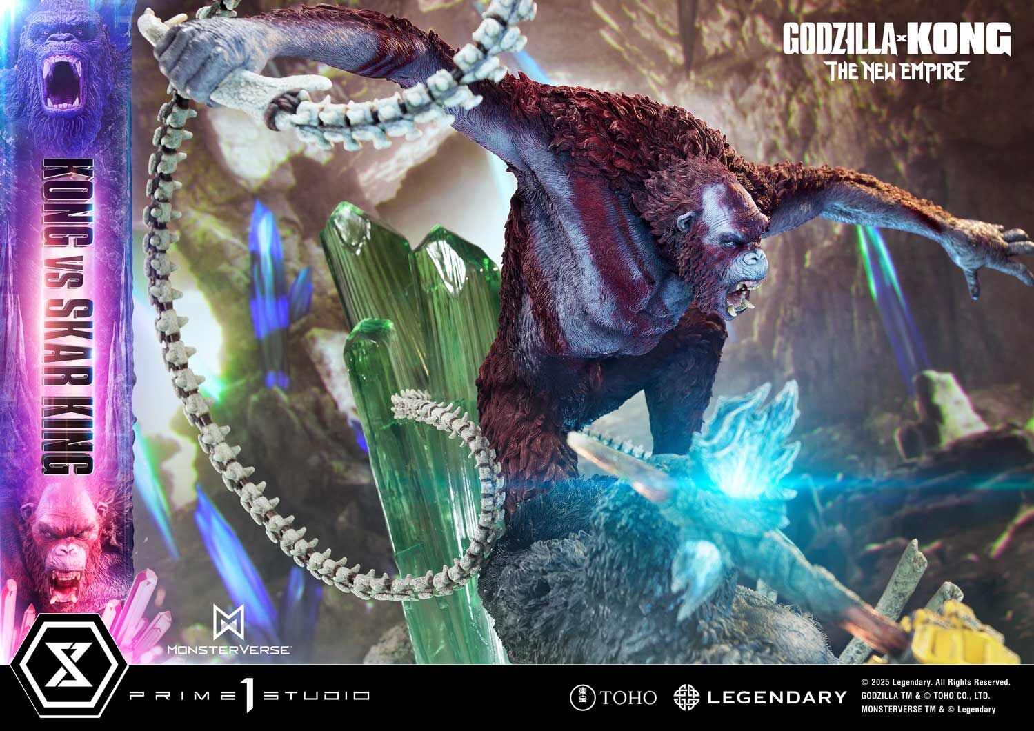 Godzilla x Kong: The New Empire - King Kong - Skar King - Ultimate Diorama Masterline  (UDMGXK-02) (Prime 1 Studio)