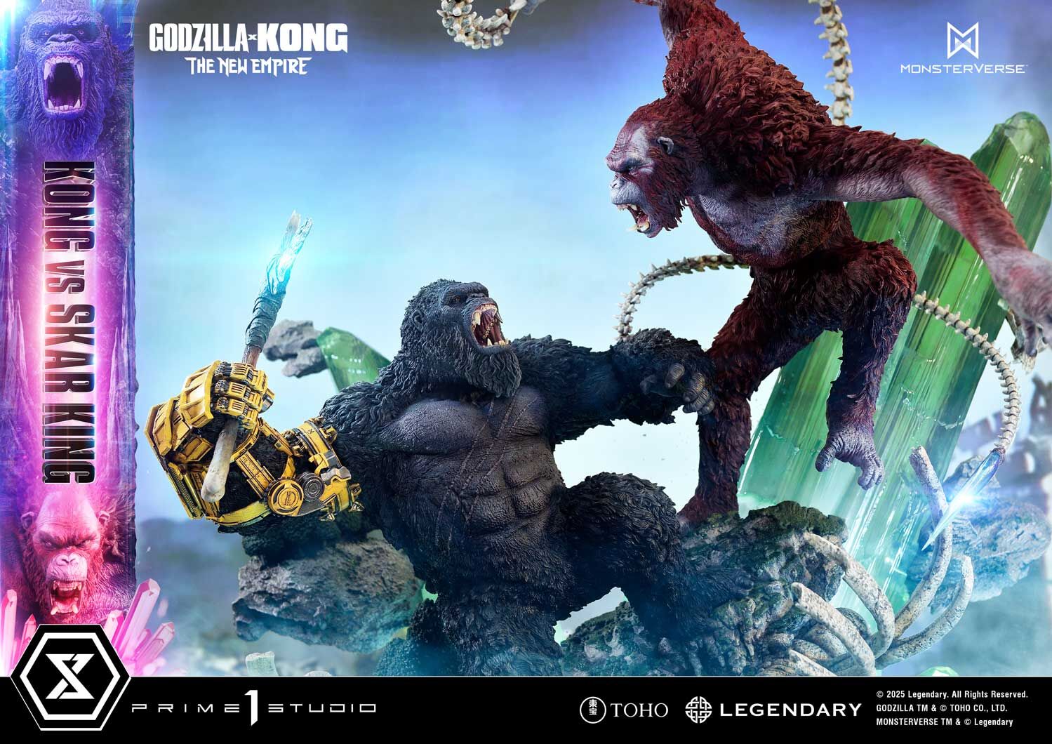 Godzilla x Kong: The New Empire - King Kong - Skar King - Ultimate Diorama Masterline (UDMGXK-02) (Prime 1 Studio) photo 13