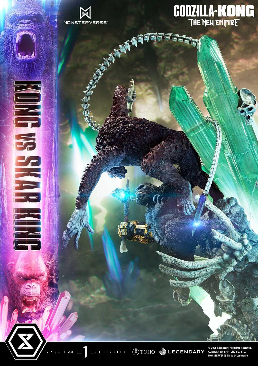Godzilla x Kong: The New Empire - King Kong - Skar King - Ultimate Diorama Masterline (UDMGXK-02) (Prime 1 Studio) photo 48