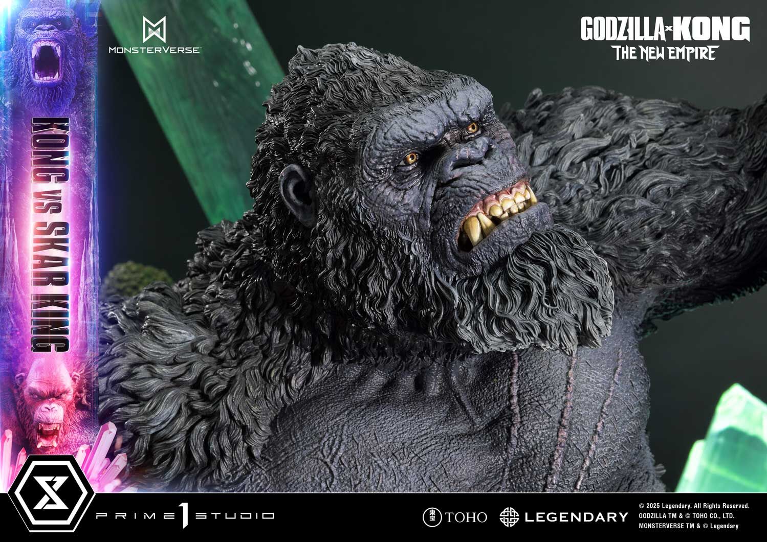 Godzilla x Kong: The New Empire - King Kong - Skar King - Suko - Ultimate Diorama Masterline - Bonus Version (Prime 1 Studio) photo 6