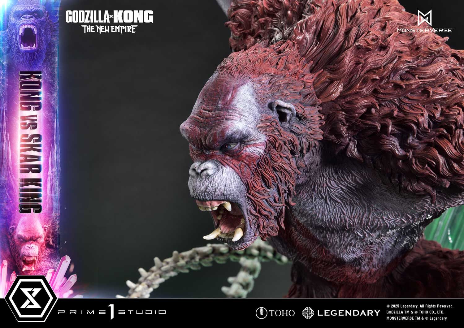 Godzilla x Kong: The New Empire - King Kong - Skar King - Suko - Ultimate Diorama Masterline - Bonus Version (Prime 1 Studio) photo 9