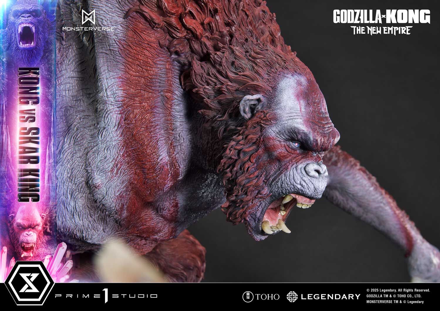 Godzilla x Kong: The New Empire - King Kong - Skar King - Suko - Ultimate Diorama Masterline - Bonus Version (Prime 1 Studio) photo 10