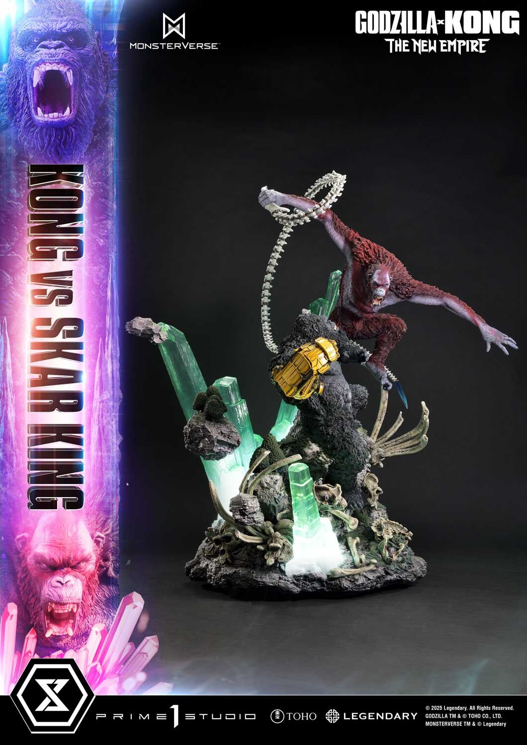 Godzilla x Kong: The New Empire - King Kong - Skar King - Suko - Ultimate Diorama Masterline - Bonus Version (Prime 1 Studio) photo 13