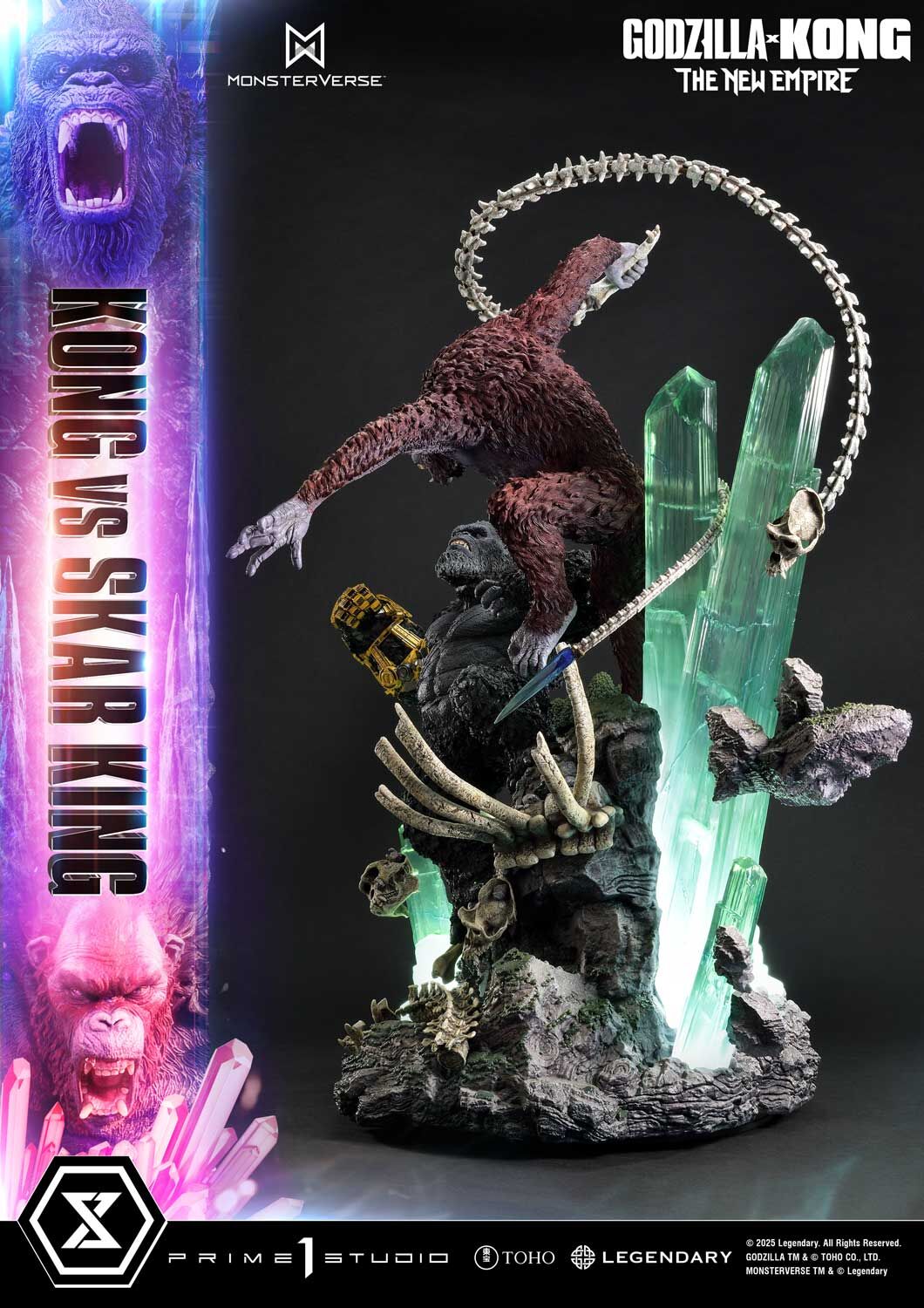 Godzilla x Kong: The New Empire - King Kong - Skar King - Suko - Ultimate Diorama Masterline - Bonus Version (Prime 1 Studio) photo 14
