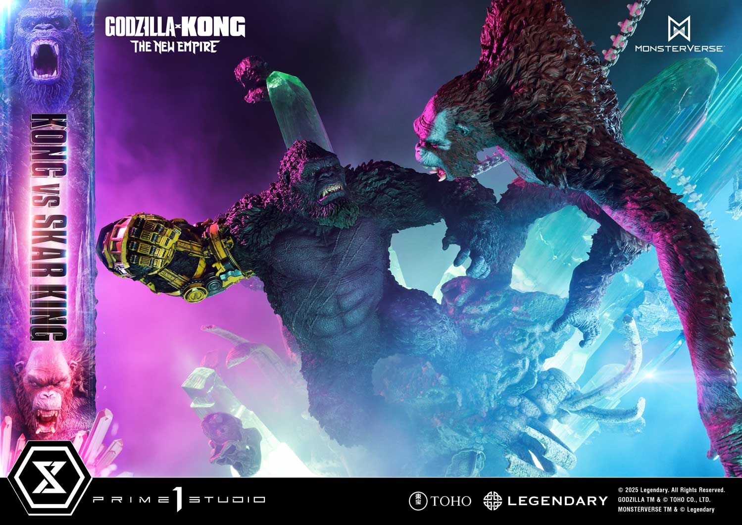Godzilla x Kong: The New Empire - King Kong - Skar King - Suko - Ultimate Diorama Masterline - Bonus Version (Prime 1 Studio) photo 17