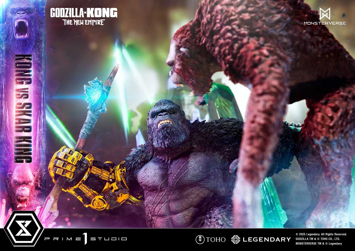 Godzilla x Kong: The New Empire - King Kong - Skar King - Suko - Ultimate Diorama Masterline - Bonus Version (Prime 1 Studio) photo 20
