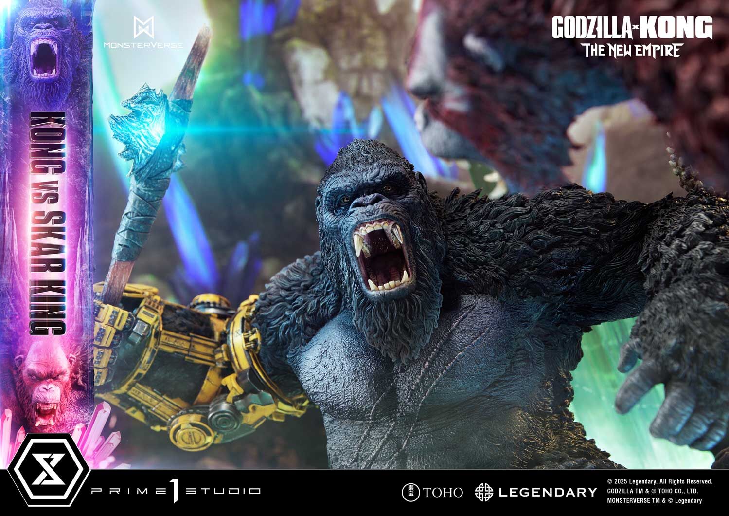 Godzilla x Kong: The New Empire - King Kong - Skar King - Suko - Ultimate Diorama Masterline - Bonus Version (Prime 1 Studio) photo 21