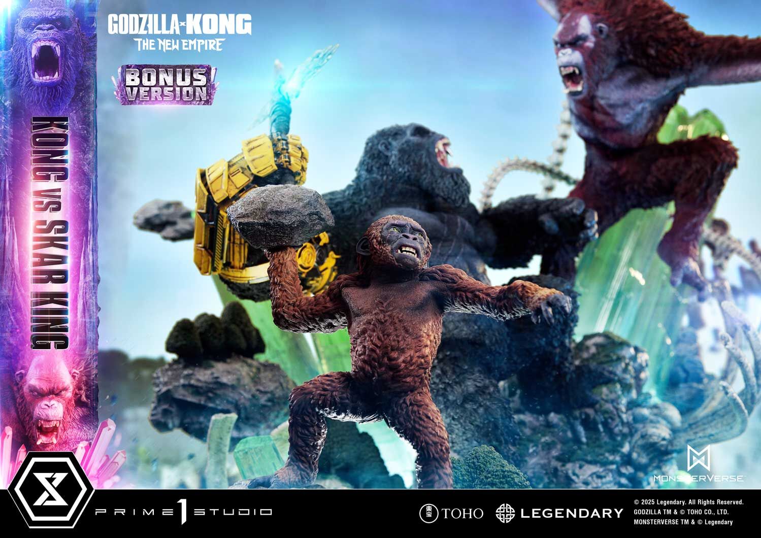 Godzilla x Kong: The New Empire - King Kong - Skar King - Suko - Ultimate Diorama Masterline - Bonus Version (Prime 1 Studio) photo 27