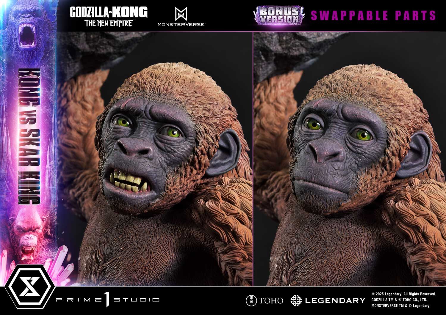 Godzilla x Kong: The New Empire - King Kong - Skar King - Suko - Ultimate Diorama Masterline - Bonus Version (Prime 1 Studio) photo 31