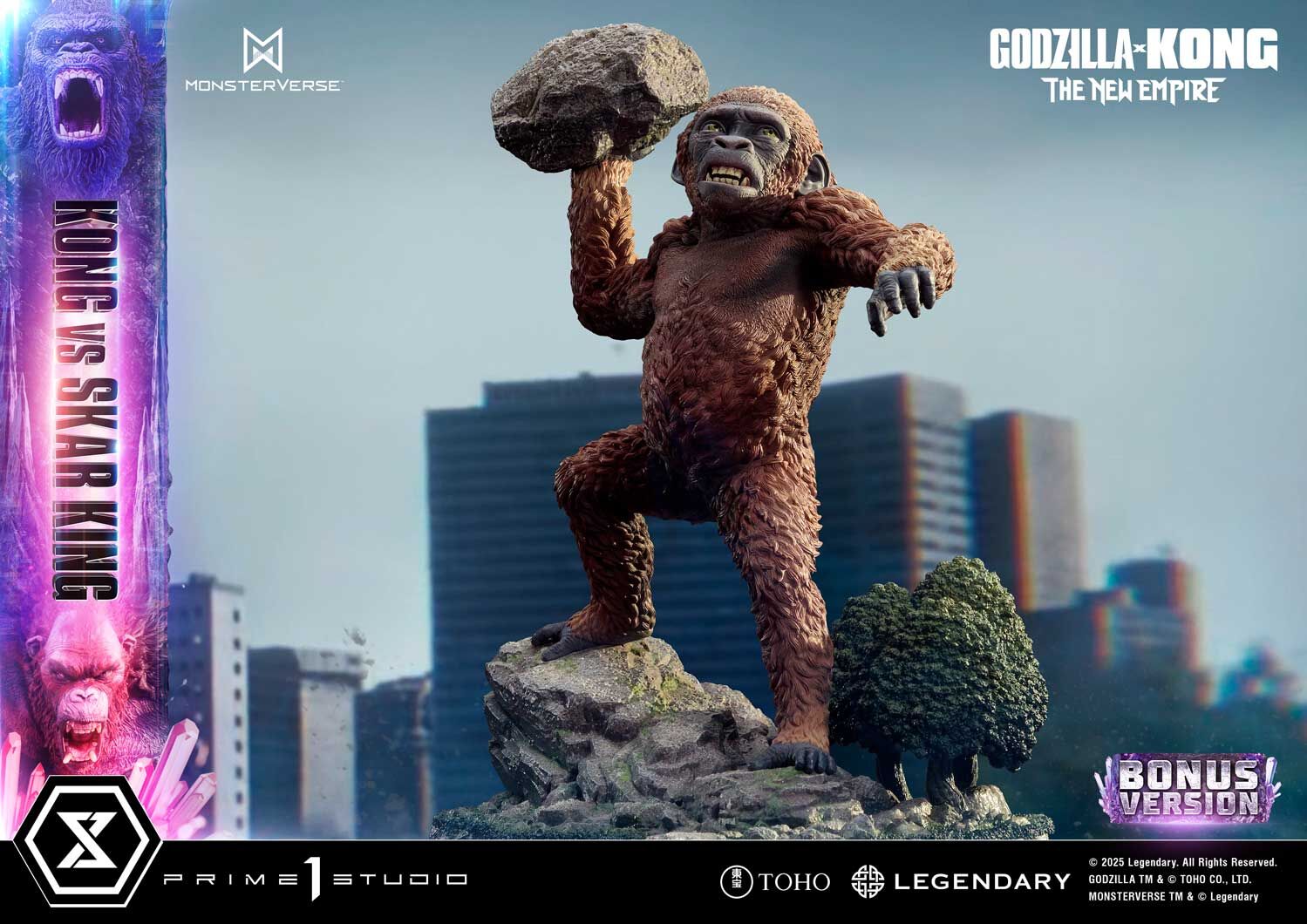 Godzilla x Kong: The New Empire - King Kong - Skar King - Suko - Ultimate Diorama Masterline - Bonus Version (Prime 1 Studio) photo 36