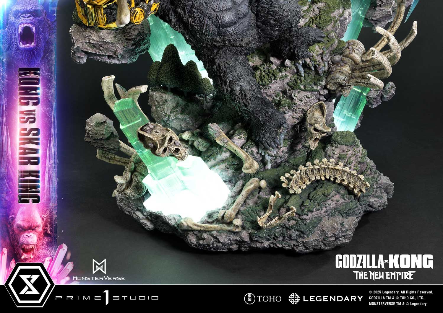 Godzilla x Kong: The New Empire - King Kong - Skar King - Suko - Ultimate Diorama Masterline - Bonus Version (Prime 1 Studio) photo 37