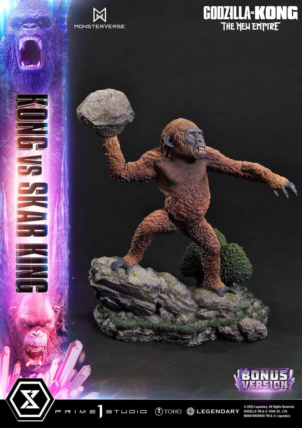 Godzilla x Kong: The New Empire - King Kong - Skar King - Suko - Ultimate Diorama Masterline - Bonus Version (Prime 1 Studio) photo 38