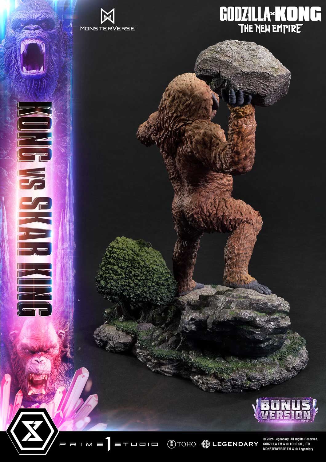Godzilla x Kong: The New Empire - King Kong - Skar King - Suko - Ultimate Diorama Masterline - Bonus Version (Prime 1 Studio) photo 39