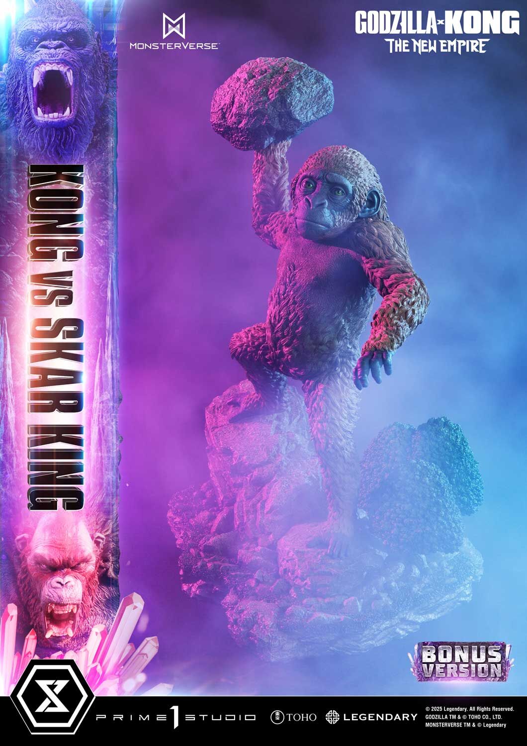 Godzilla x Kong: The New Empire - King Kong - Skar King - Suko - Ultimate Diorama Masterline - Bonus Version (Prime 1 Studio) photo 42