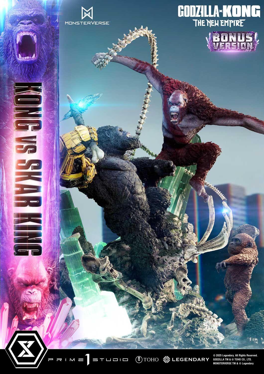 Godzilla x Kong: The New Empire - King Kong - Skar King - Suko - Ultimate Diorama Masterline - Bonus Version (Prime 1 Studio) photo 43