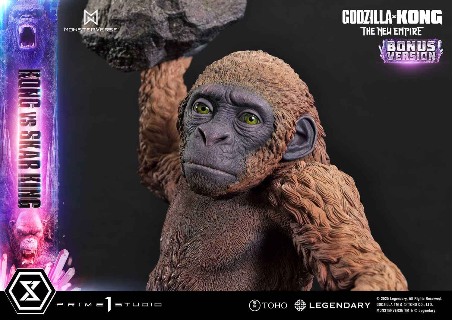 Godzilla x Kong: The New Empire - King Kong - Skar King - Suko - Ultimate Diorama Masterline - Bonus Version (Prime 1 Studio) photo 46