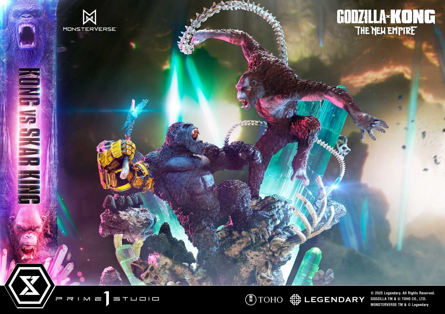 Godzilla x Kong: The New Empire - King Kong - Skar King - Suko - Ultimate Diorama Masterline - Bonus Version (Prime 1 Studio) photo 48