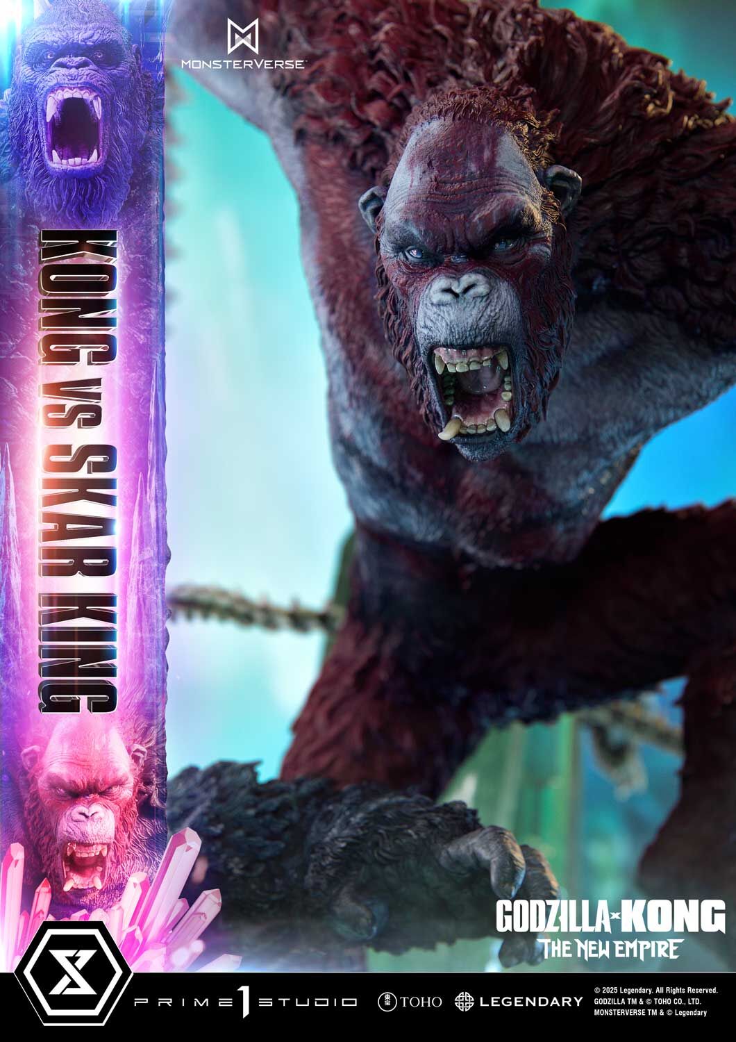 Godzilla x Kong: The New Empire - King Kong - Skar King - Suko - Ultimate Diorama Masterline - Bonus Version (Prime 1 Studio) photo 49