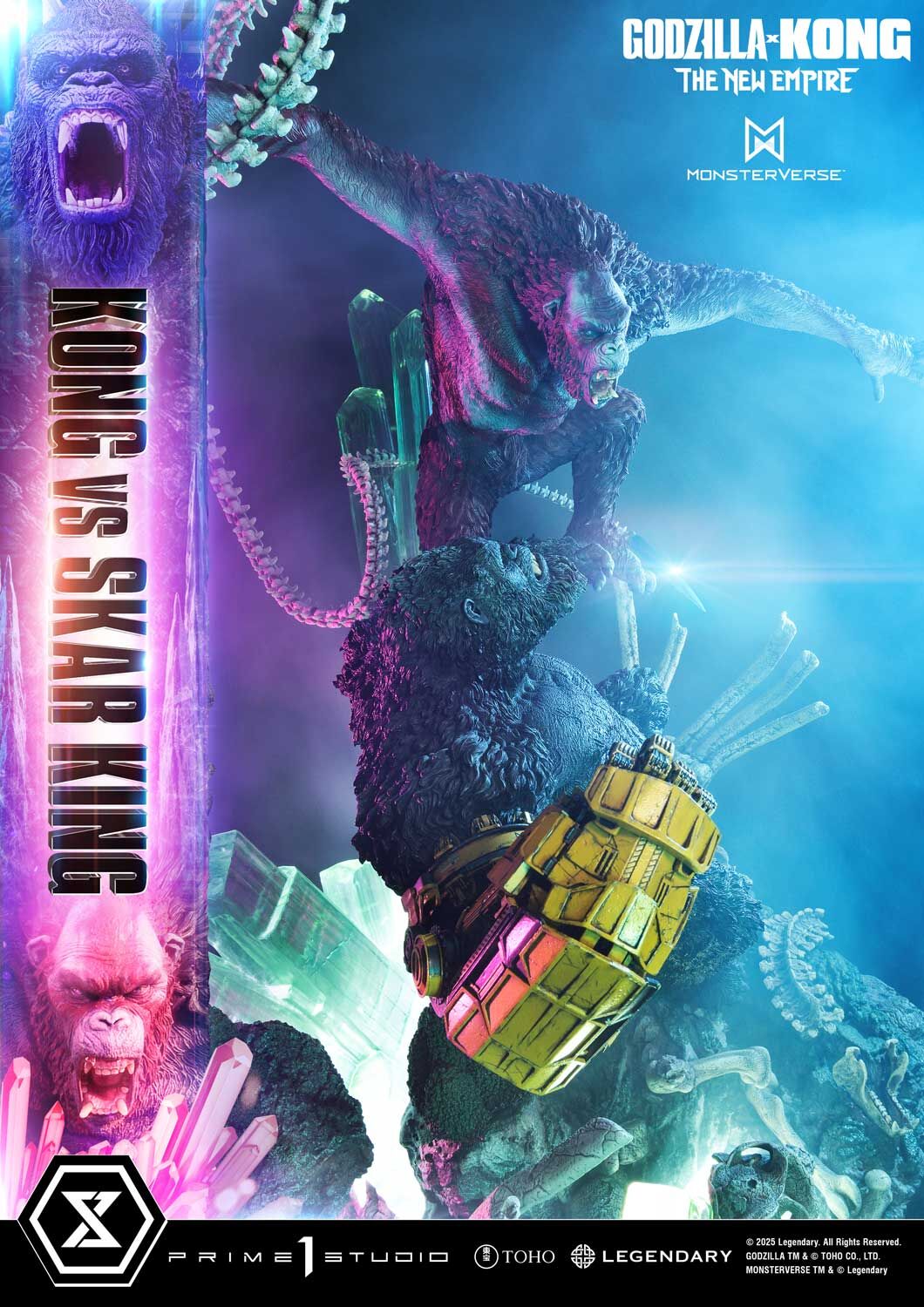 Godzilla x Kong: The New Empire - King Kong - Skar King - Suko - Ultimate Diorama Masterline - Bonus Version (Prime 1 Studio) photo 51