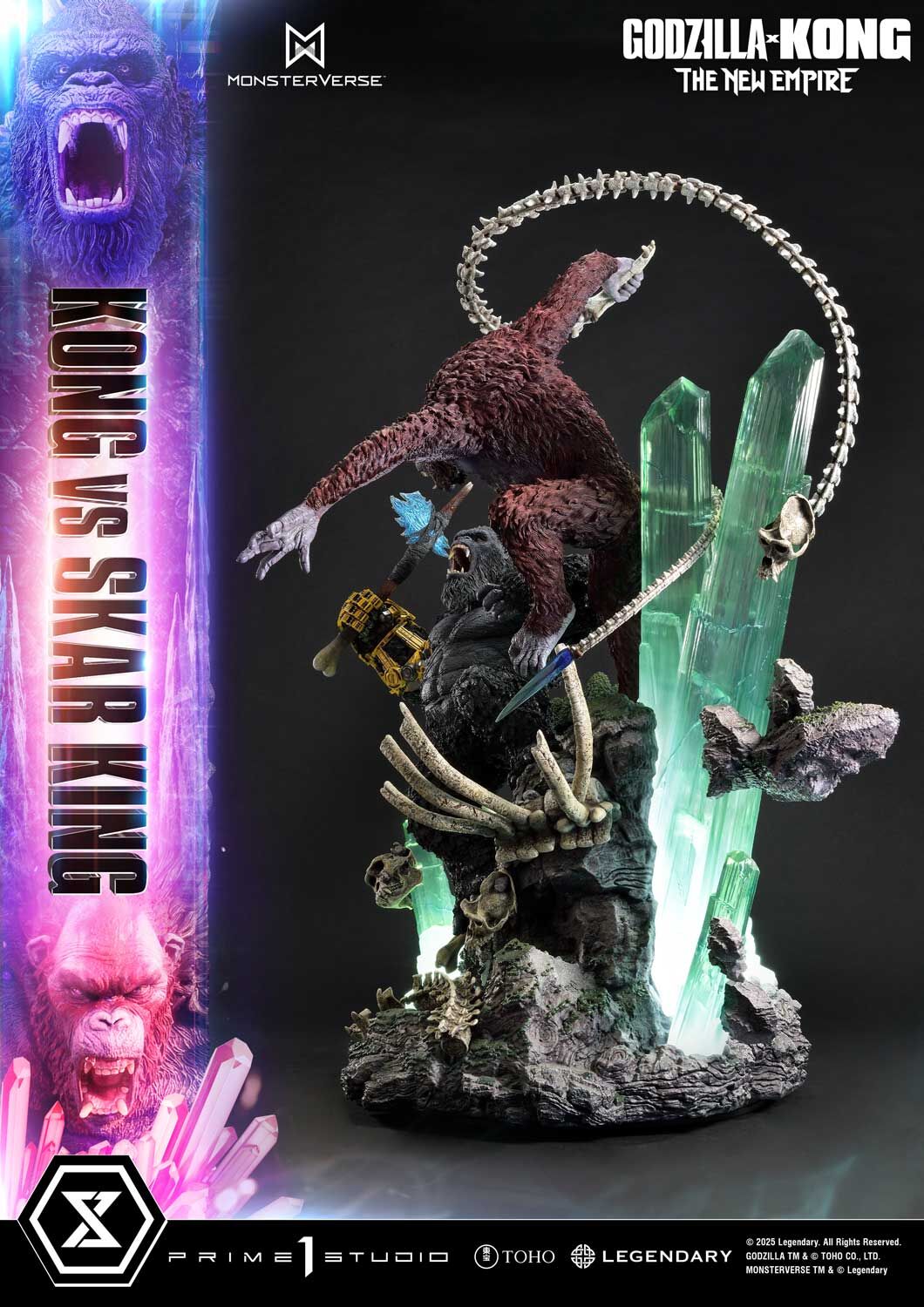 Godzilla x Kong: The New Empire - King Kong - Skar King - Suko - Ultimate Diorama Masterline - Bonus Version (Prime 1 Studio) photo 53