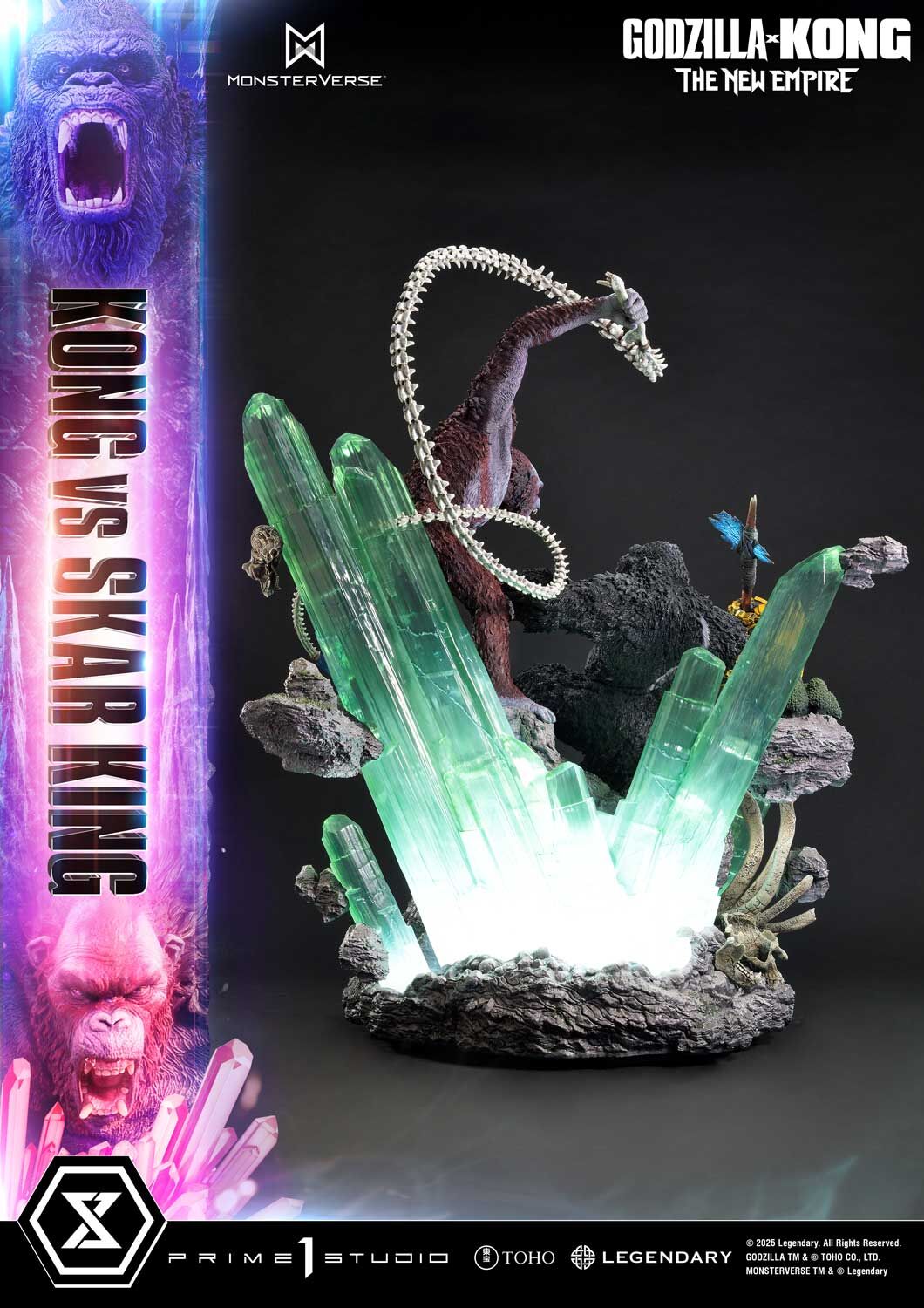 Godzilla x Kong: The New Empire - King Kong - Skar King - Suko - Ultimate Diorama Masterline - Bonus Version (Prime 1 Studio) photo 54
