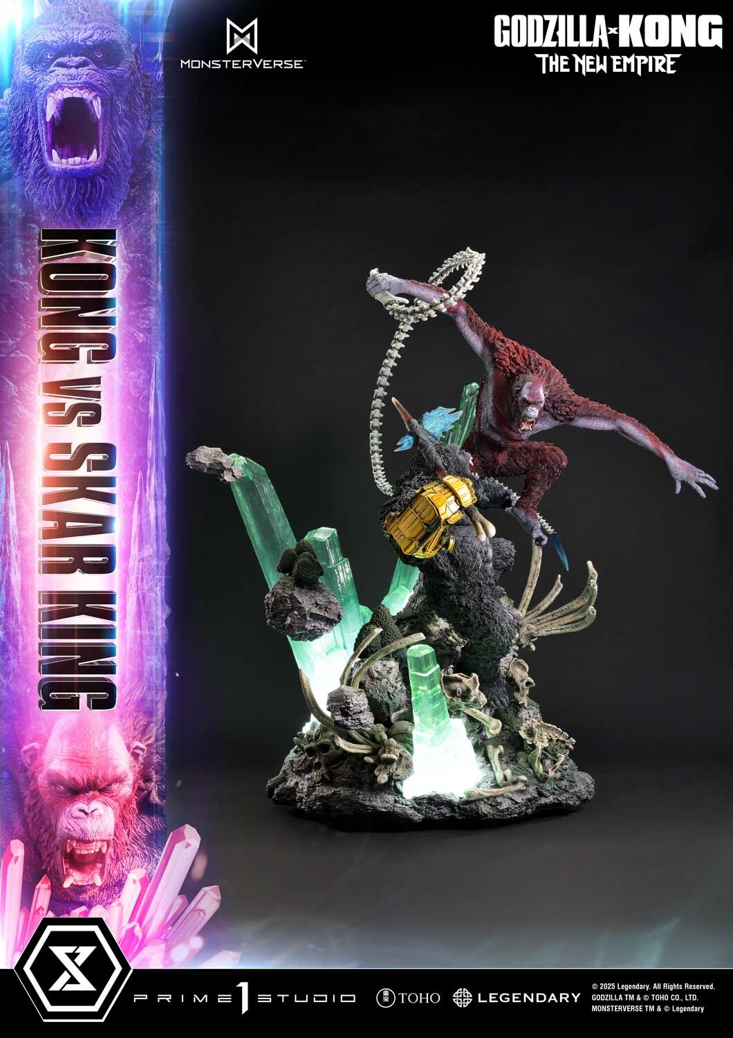 Godzilla x Kong: The New Empire - King Kong - Skar King - Suko - Ultimate Diorama Masterline - Bonus Version (Prime 1 Studio) photo 55