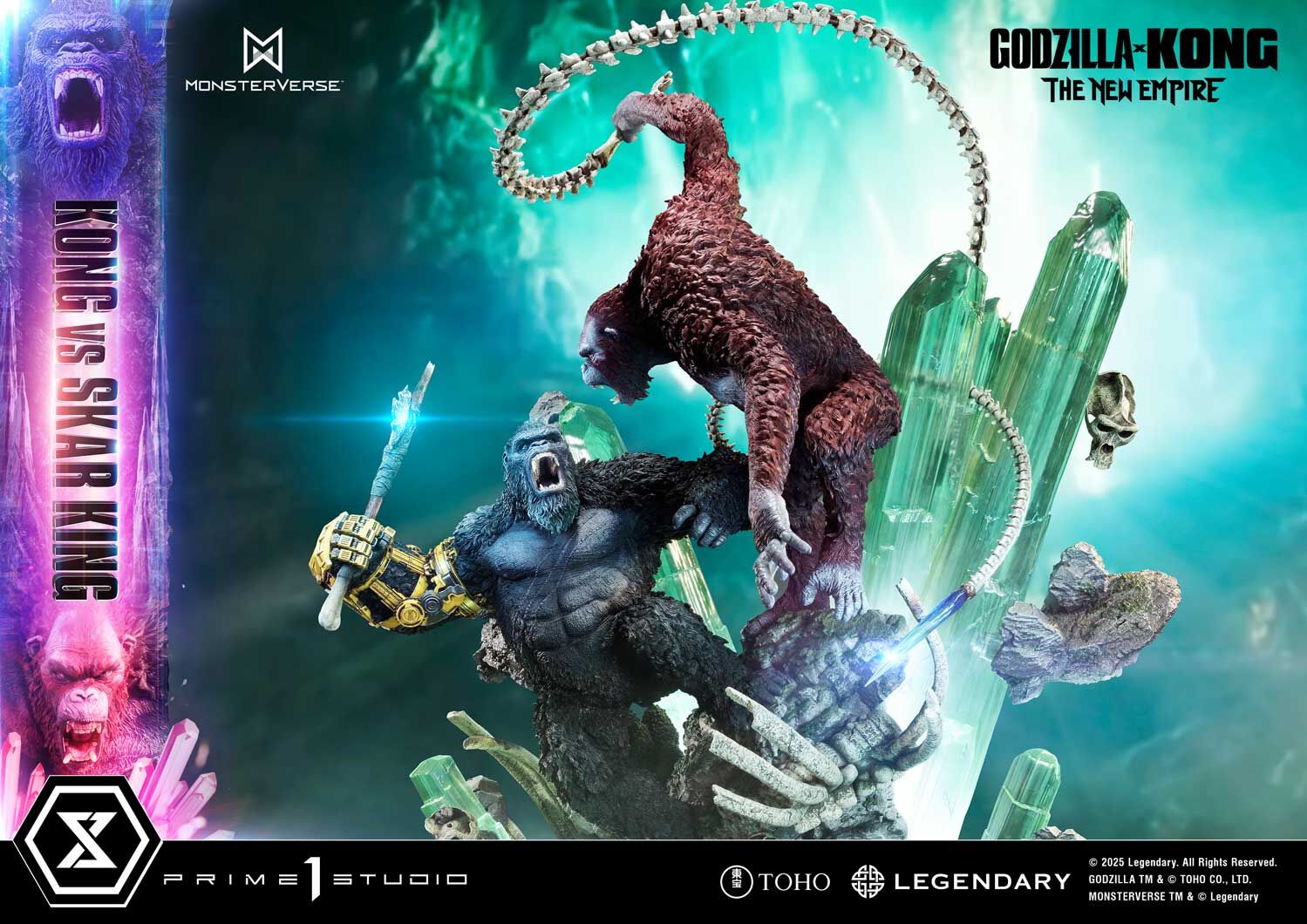 Godzilla x Kong: The New Empire - King Kong - Skar King - Suko - Ultimate Diorama Masterline - Bonus Version (Prime 1 Studio) photo 56