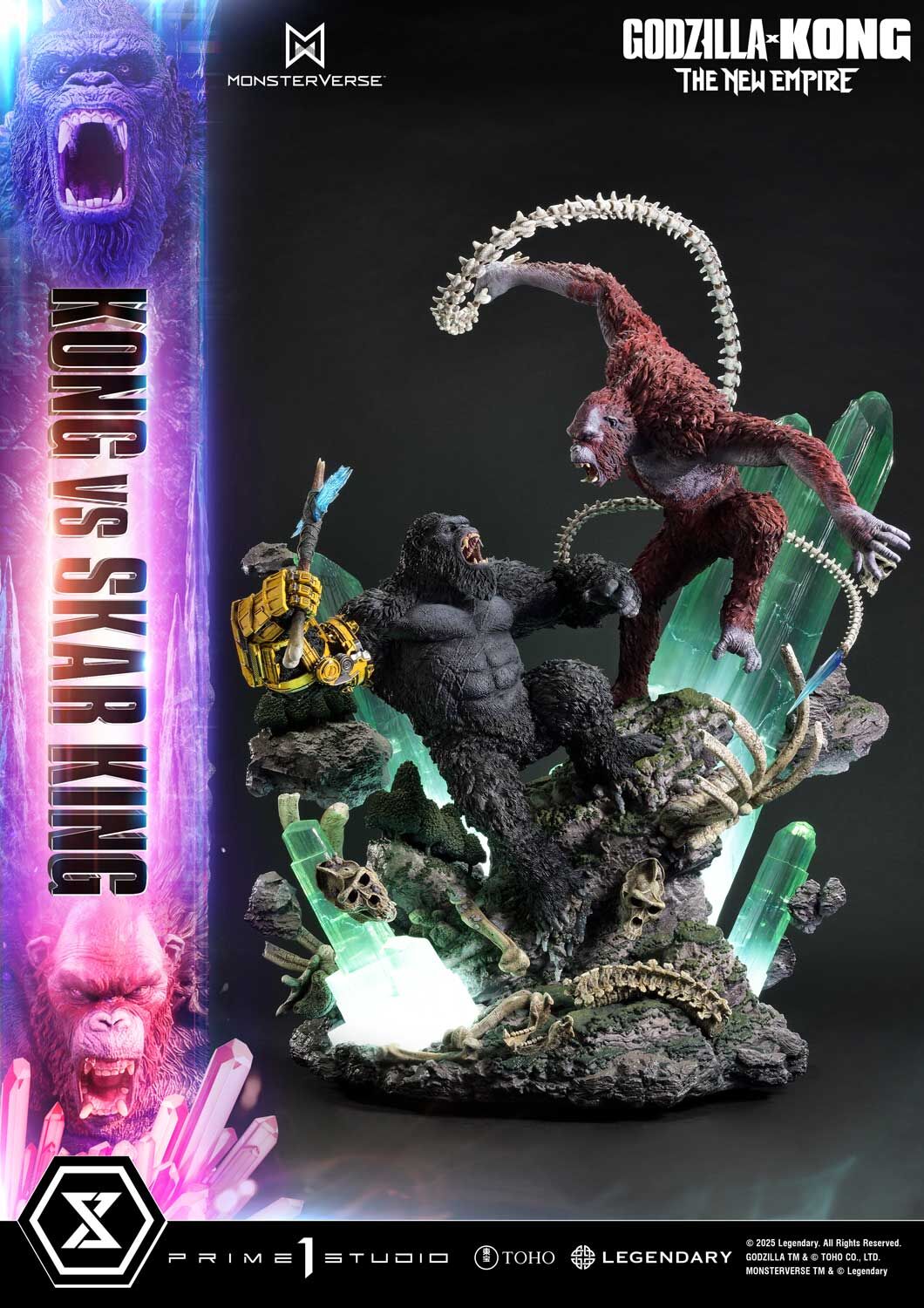 Godzilla x Kong: The New Empire - King Kong - Skar King - Suko - Ultimate Diorama Masterline - Bonus Version (Prime 1 Studio) photo 57