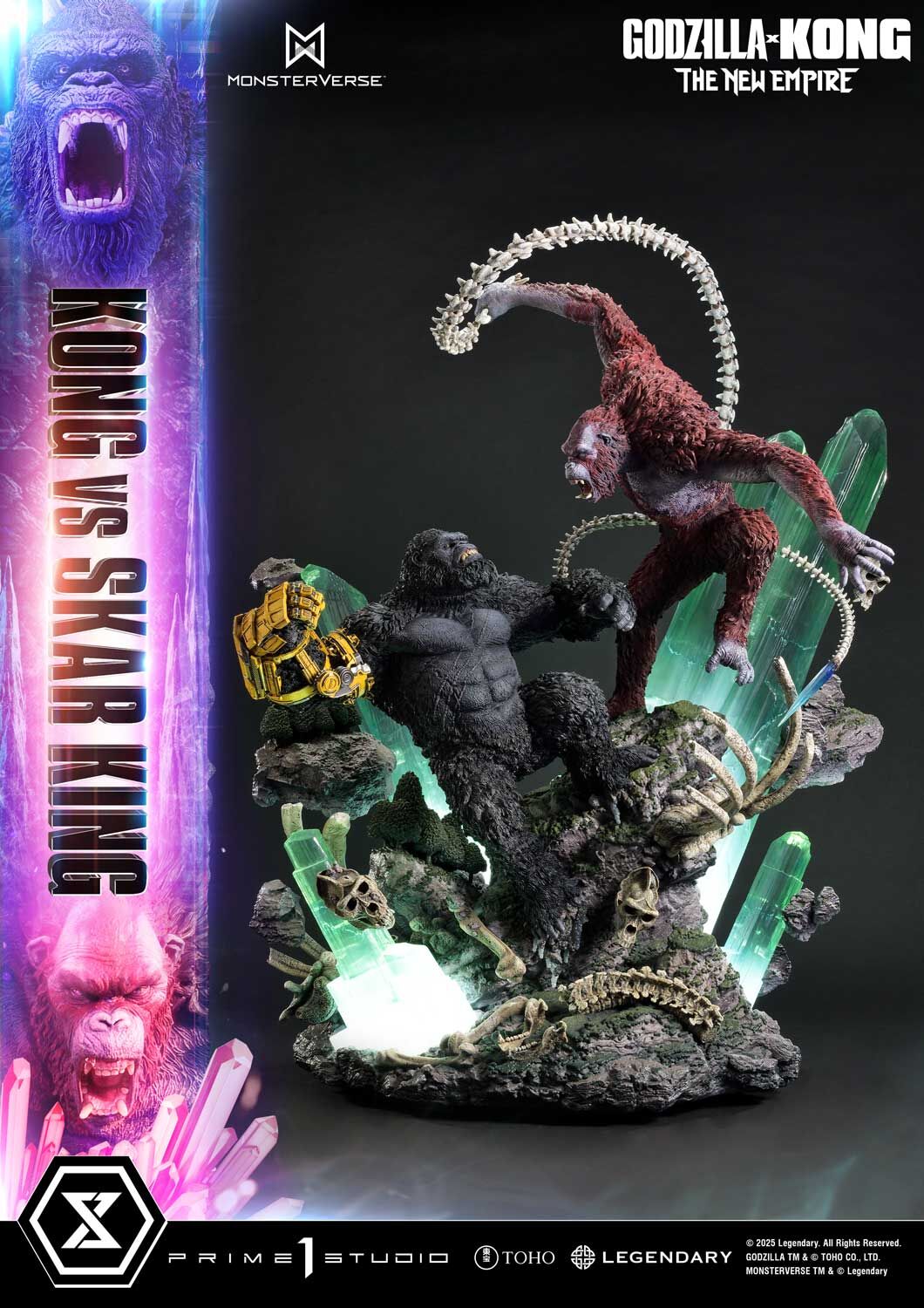 Godzilla x Kong: The New Empire - King Kong - Skar King - Suko - Ultimate Diorama Masterline - Bonus Version (Prime 1 Studio) photo 58