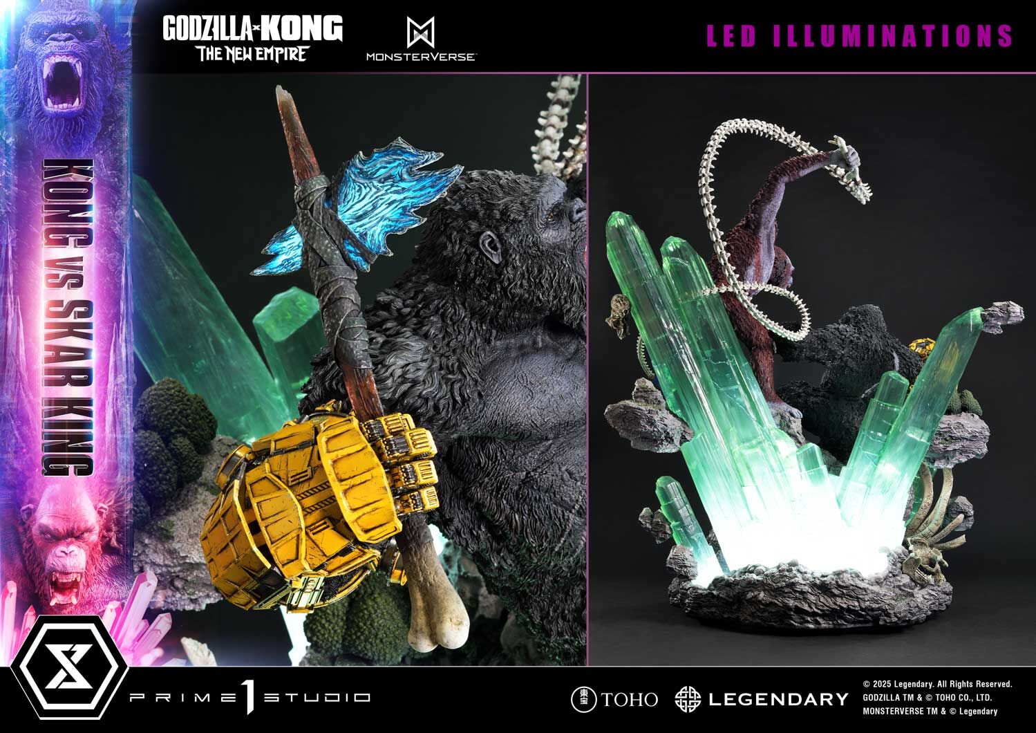 Godzilla x Kong: The New Empire - King Kong - Skar King - Suko - Ultimate Diorama Masterline - Bonus Version (Prime 1 Studio) photo 60
