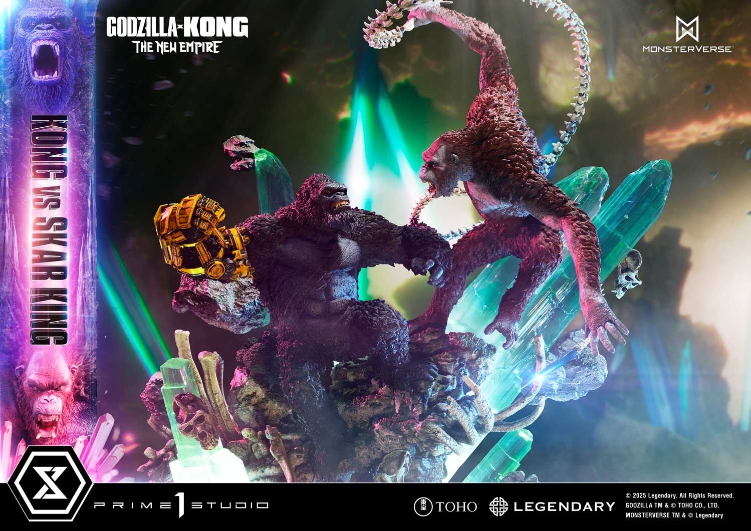 Godzilla x Kong: The New Empire - King Kong - Skar King - Suko - Ultimate Diorama Masterline - Bonus Version (Prime 1 Studio) photo 62