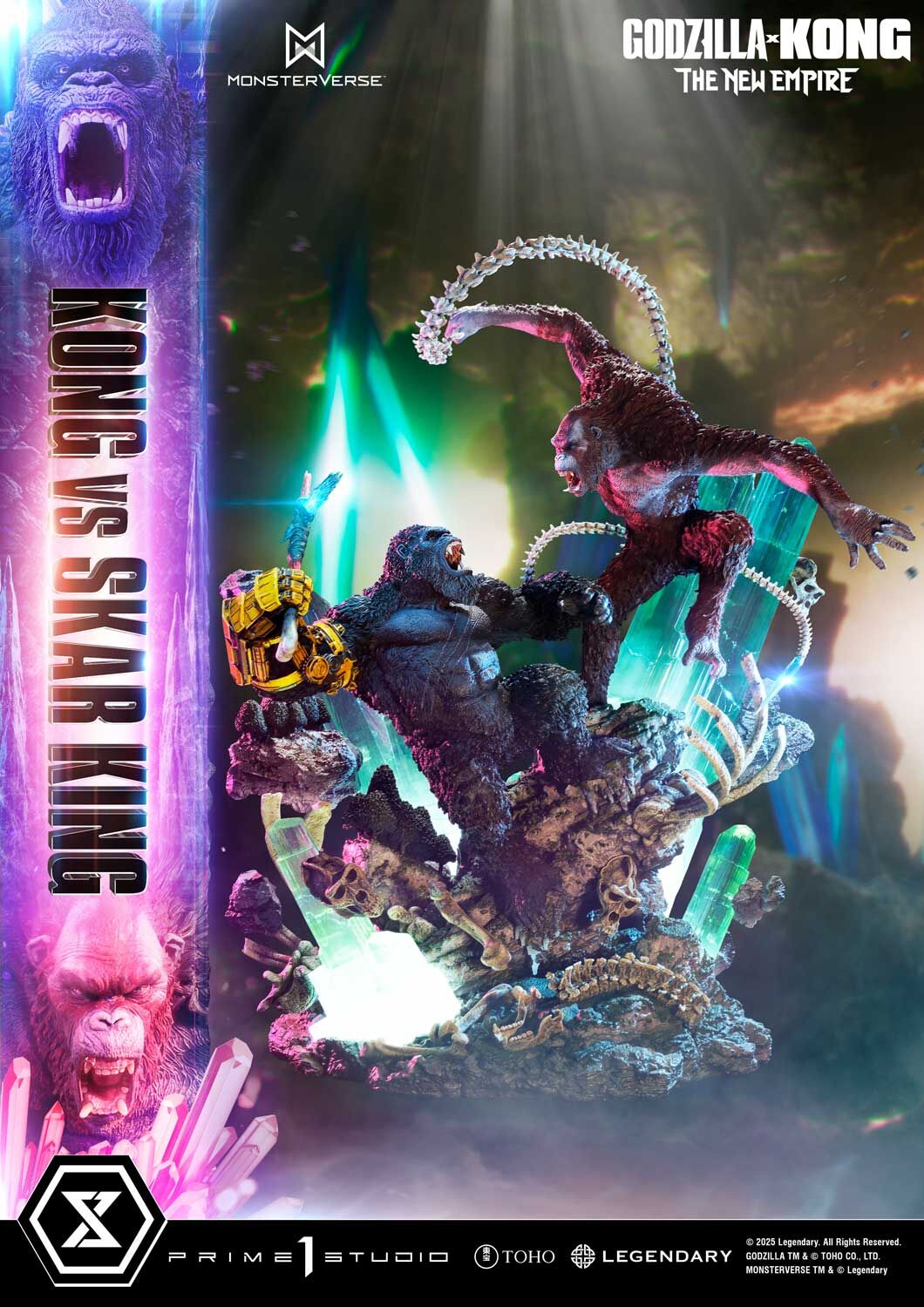 Godzilla x Kong: The New Empire - King Kong - Skar King - Suko - Ultimate Diorama Masterline - Bonus Version (Prime 1 Studio) photo 63