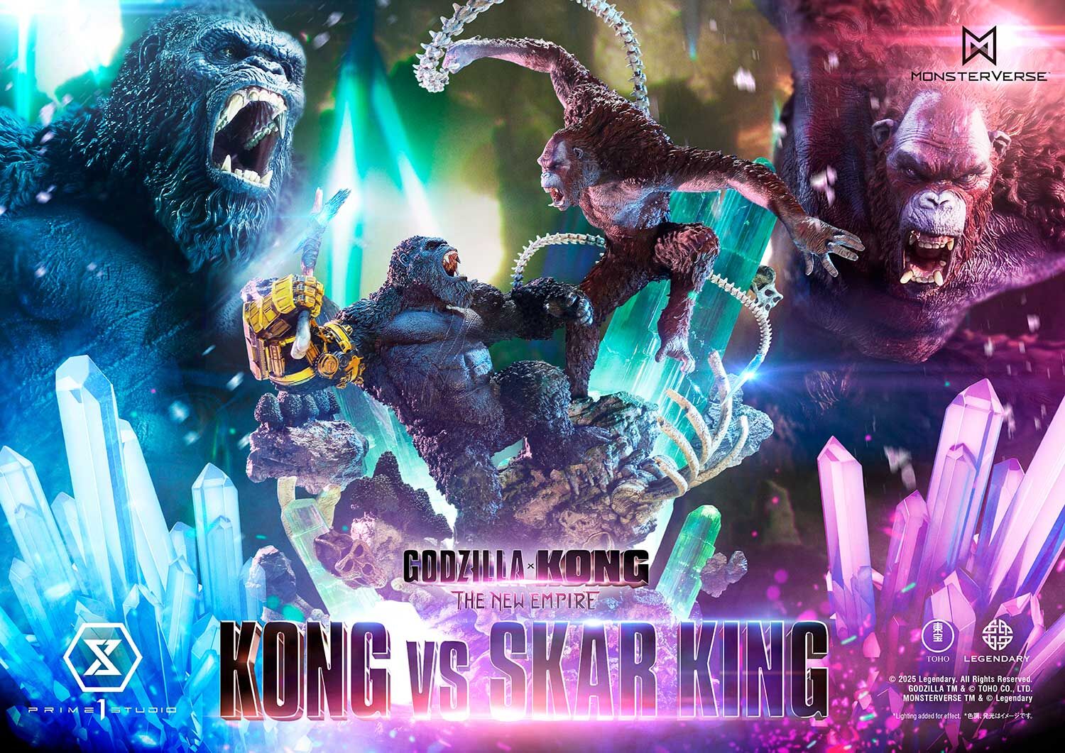 Godzilla x Kong: The New Empire - King Kong - Skar King - Suko - Ultimate Diorama Masterline - Bonus Version (Prime 1 Studio) photo 64