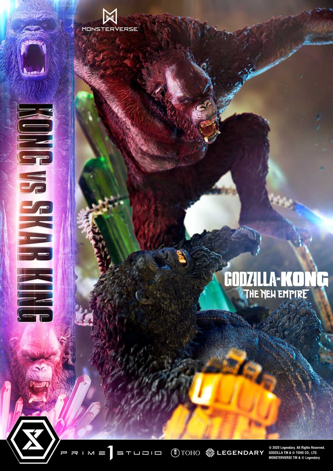 Godzilla x Kong: The New Empire - King Kong - Skar King - Suko - Ultimate Diorama Masterline - Bonus Version (Prime 1 Studio) photo 65
