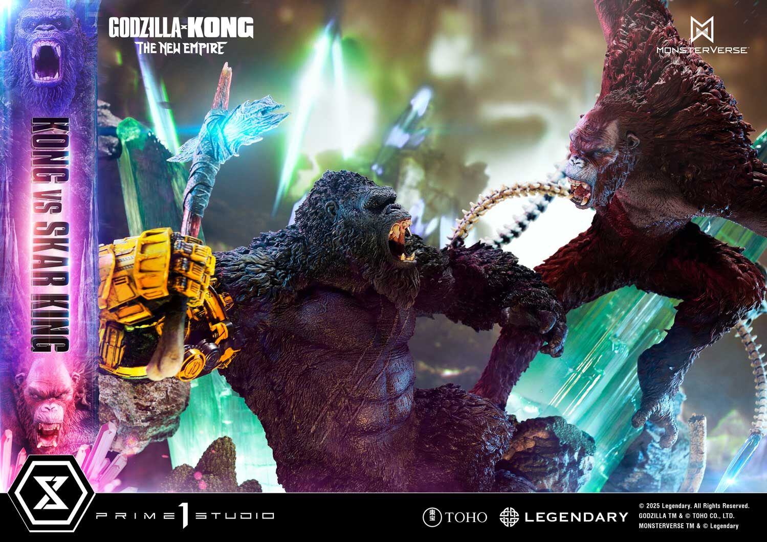 Godzilla x Kong: The New Empire - King Kong - Skar King - Suko - Ultimate Diorama Masterline - Bonus Version (Prime 1 Studio) photo 66