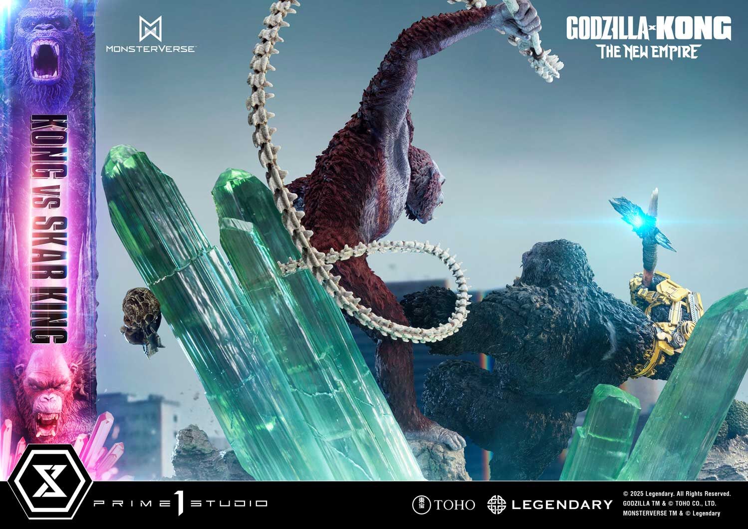 Godzilla x Kong: The New Empire - King Kong - Skar King - Suko - Ultimate Diorama Masterline - Bonus Version (Prime 1 Studio) photo 67