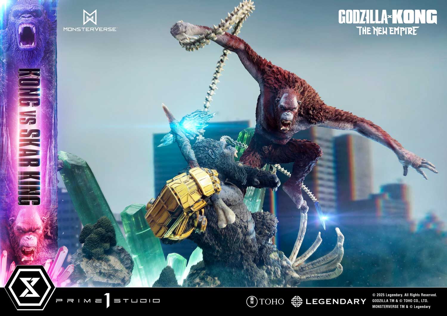 Godzilla x Kong: The New Empire - King Kong - Skar King - Suko - Ultimate Diorama Masterline - Bonus Version (Prime 1 Studio) photo 68