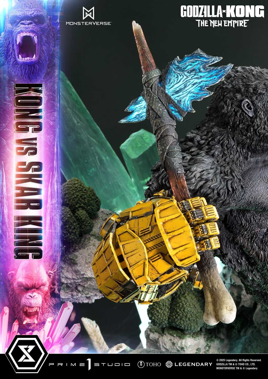 Godzilla x Kong: The New Empire - King Kong - Skar King - Suko - Ultimate Diorama Masterline - Bonus Version (Prime 1 Studio) photo 72