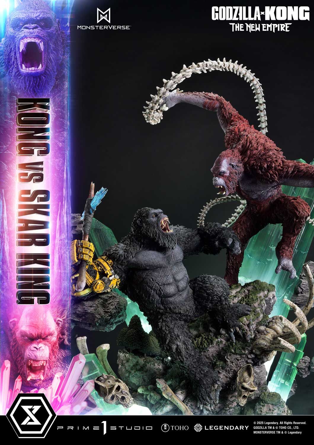Godzilla x Kong: The New Empire - King Kong - Skar King - Suko - Ultimate Diorama Masterline - Bonus Version (Prime 1 Studio) photo 73
