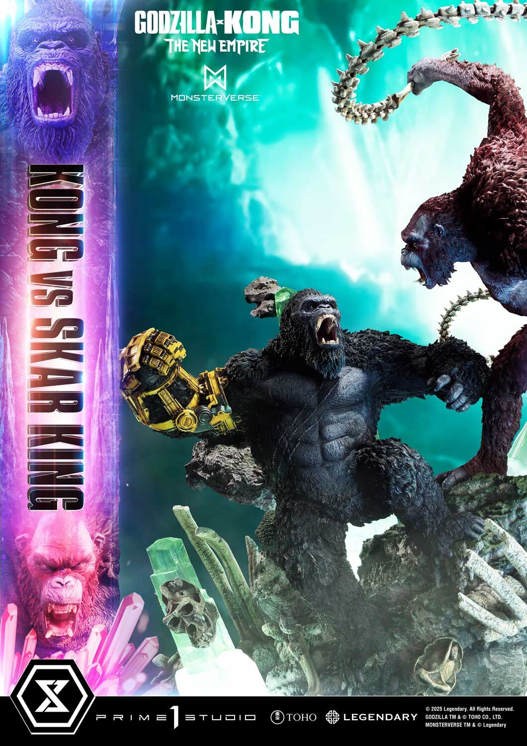 Godzilla x Kong: The New Empire - King Kong - Skar King - Suko - Ultimate Diorama Masterline - Bonus Version (Prime 1 Studio) photo 75